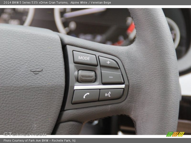 Alpine White / Venetian Beige 2014 BMW 5 Series 535i xDrive Gran Turismo