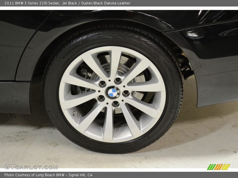 Jet Black / Oyster/Black Dakota Leather 2011 BMW 3 Series 328i Sedan