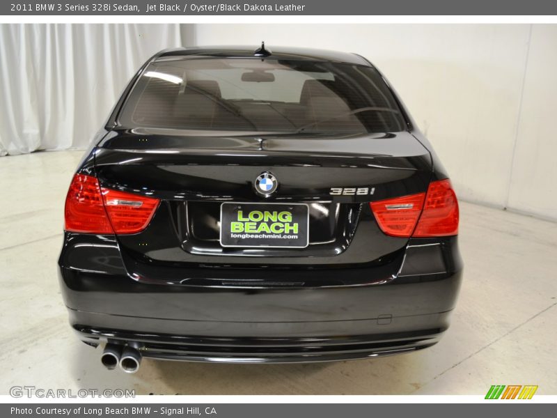 Jet Black / Oyster/Black Dakota Leather 2011 BMW 3 Series 328i Sedan