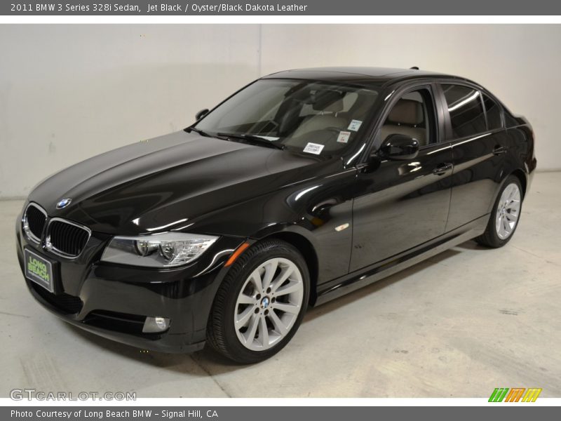 Jet Black / Oyster/Black Dakota Leather 2011 BMW 3 Series 328i Sedan