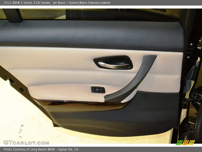 Jet Black / Oyster/Black Dakota Leather 2011 BMW 3 Series 328i Sedan