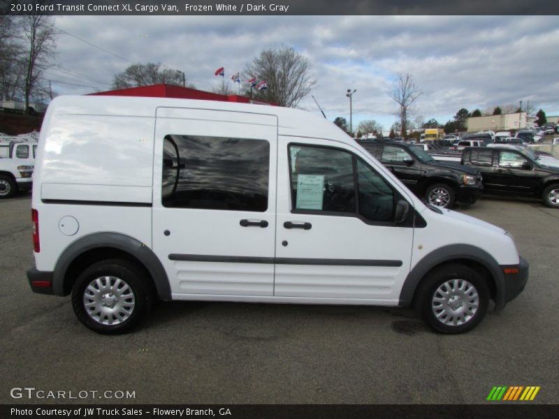 Frozen White / Dark Gray 2010 Ford Transit Connect XL Cargo Van