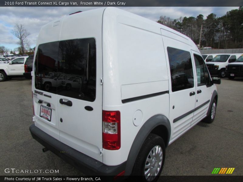 Frozen White / Dark Gray 2010 Ford Transit Connect XL Cargo Van