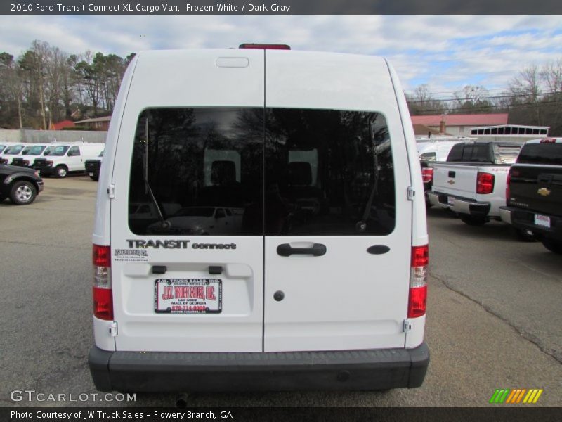 Frozen White / Dark Gray 2010 Ford Transit Connect XL Cargo Van