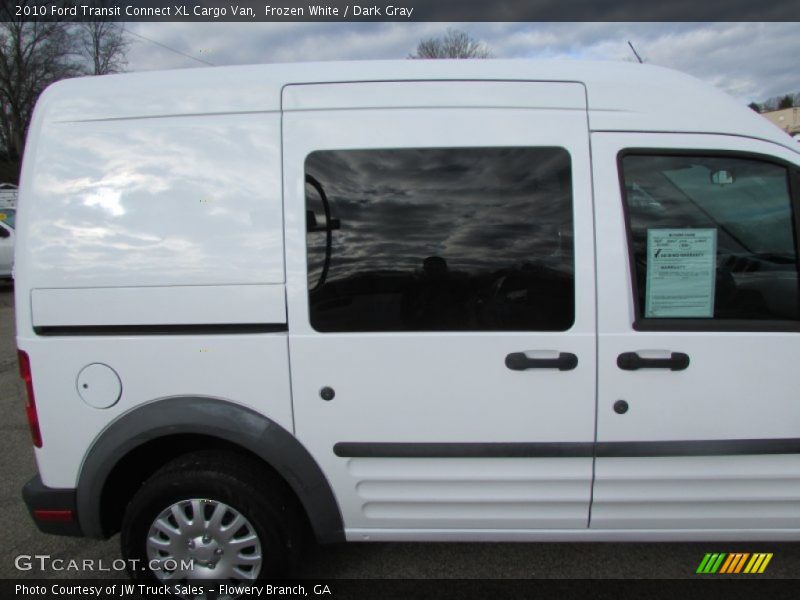 Frozen White / Dark Gray 2010 Ford Transit Connect XL Cargo Van