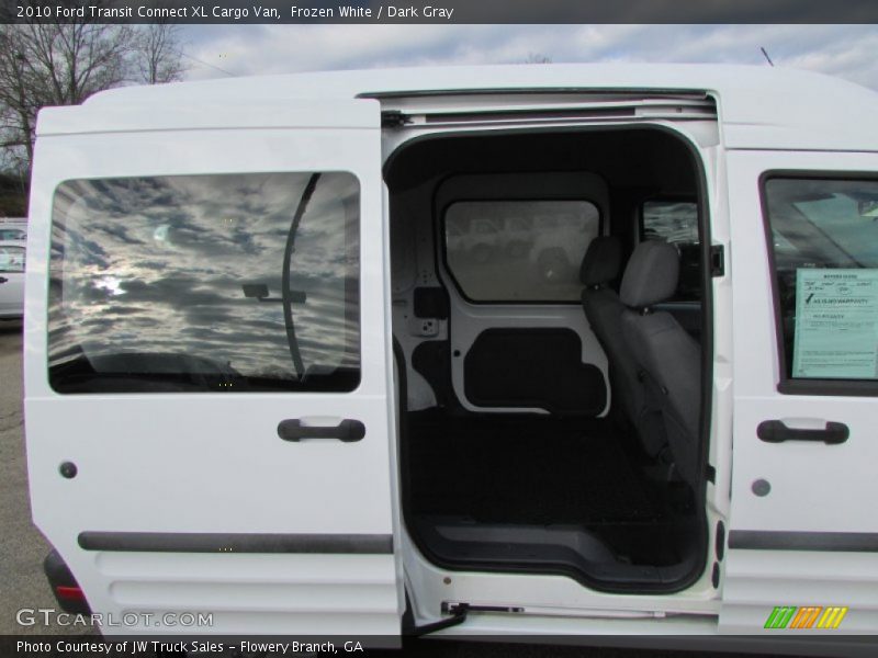Frozen White / Dark Gray 2010 Ford Transit Connect XL Cargo Van