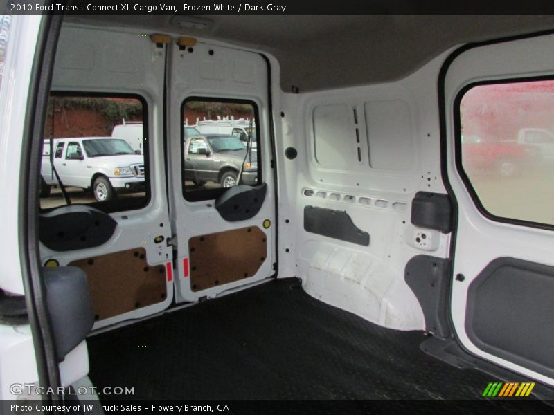 Frozen White / Dark Gray 2010 Ford Transit Connect XL Cargo Van
