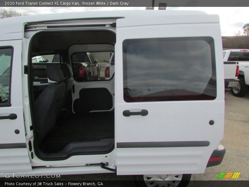 Frozen White / Dark Gray 2010 Ford Transit Connect XL Cargo Van