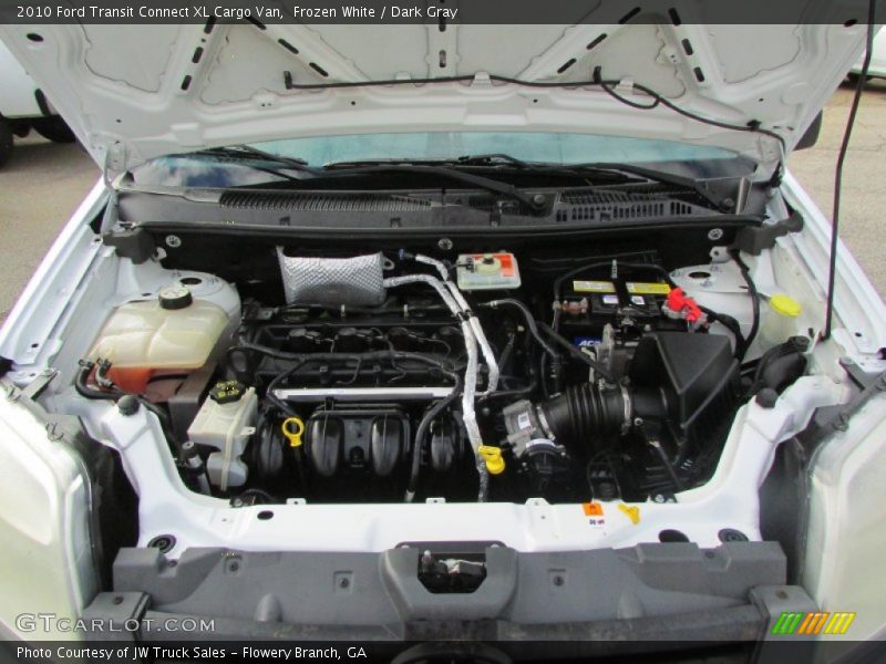 Frozen White / Dark Gray 2010 Ford Transit Connect XL Cargo Van