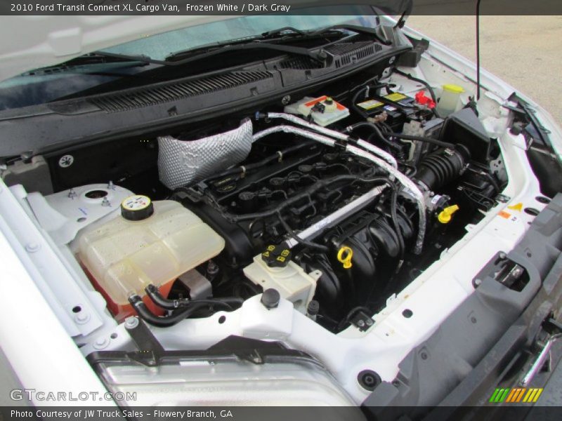 Frozen White / Dark Gray 2010 Ford Transit Connect XL Cargo Van