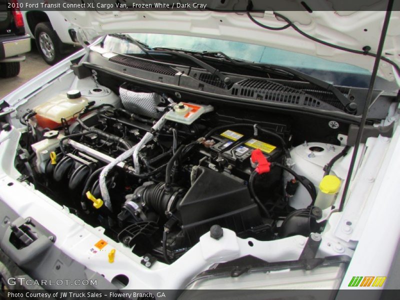 Frozen White / Dark Gray 2010 Ford Transit Connect XL Cargo Van