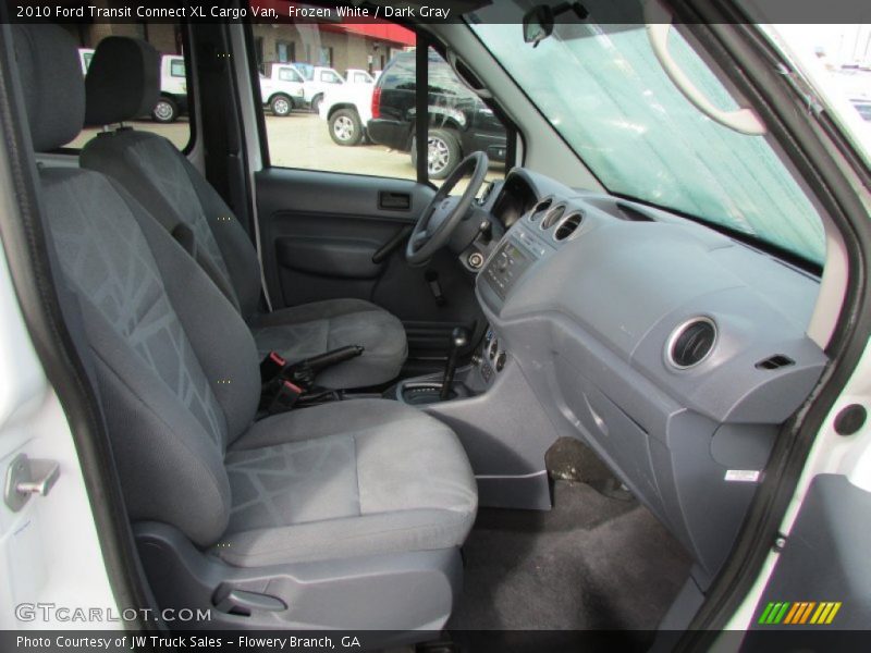 Frozen White / Dark Gray 2010 Ford Transit Connect XL Cargo Van