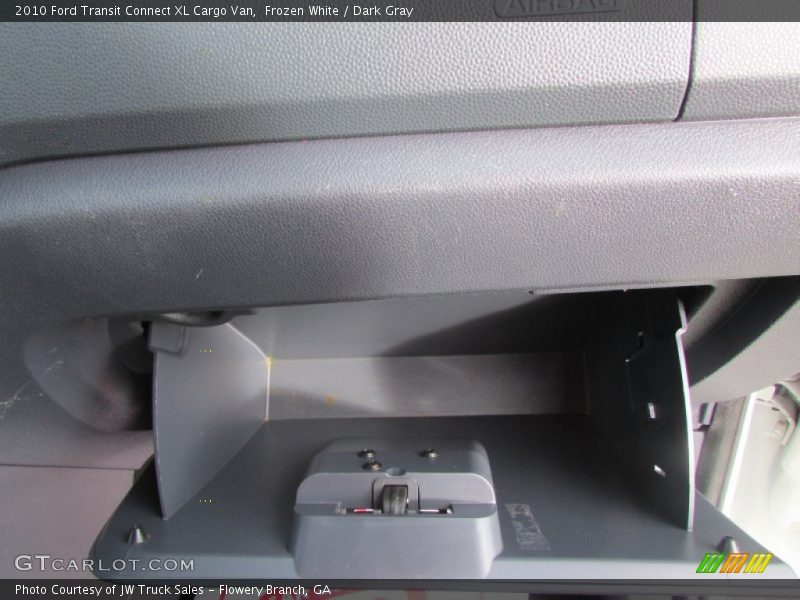 Frozen White / Dark Gray 2010 Ford Transit Connect XL Cargo Van