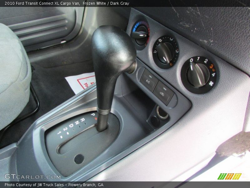 Frozen White / Dark Gray 2010 Ford Transit Connect XL Cargo Van
