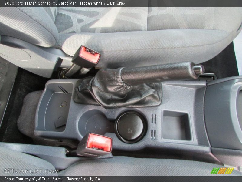 Frozen White / Dark Gray 2010 Ford Transit Connect XL Cargo Van