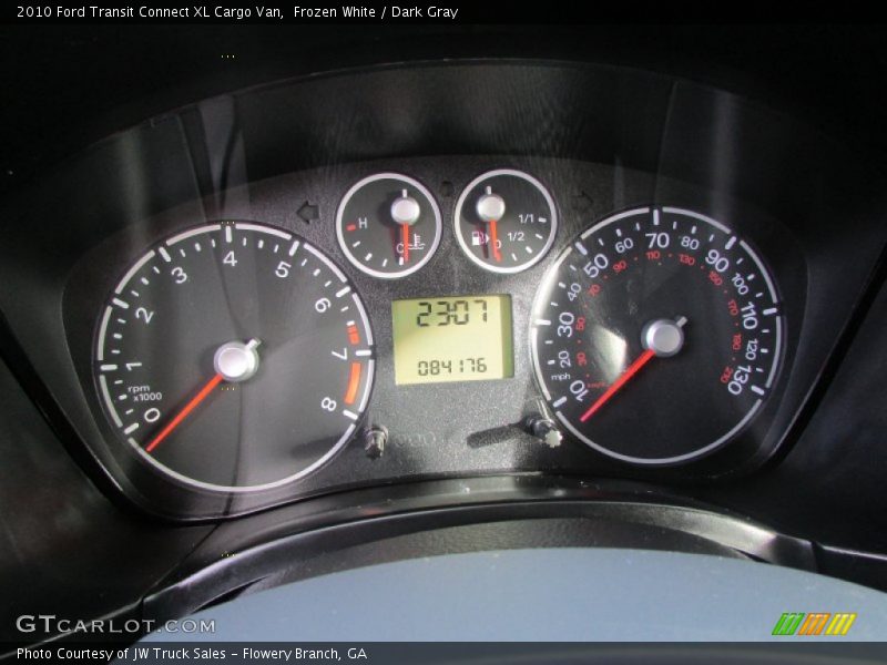 Frozen White / Dark Gray 2010 Ford Transit Connect XL Cargo Van