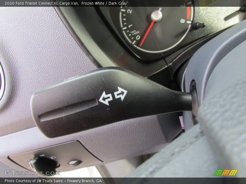 Frozen White / Dark Gray 2010 Ford Transit Connect XL Cargo Van