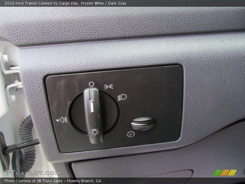 Frozen White / Dark Gray 2010 Ford Transit Connect XL Cargo Van