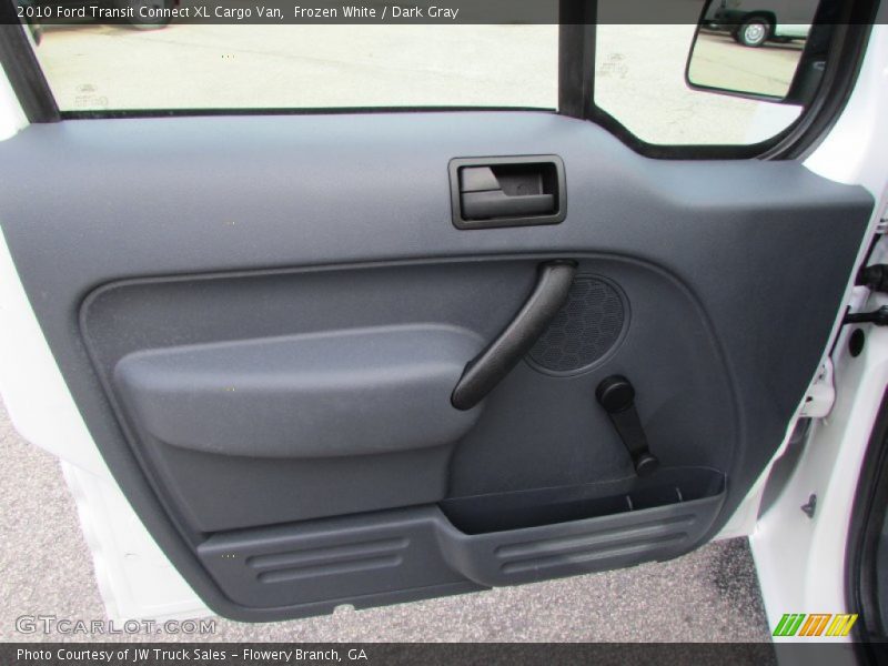 Frozen White / Dark Gray 2010 Ford Transit Connect XL Cargo Van