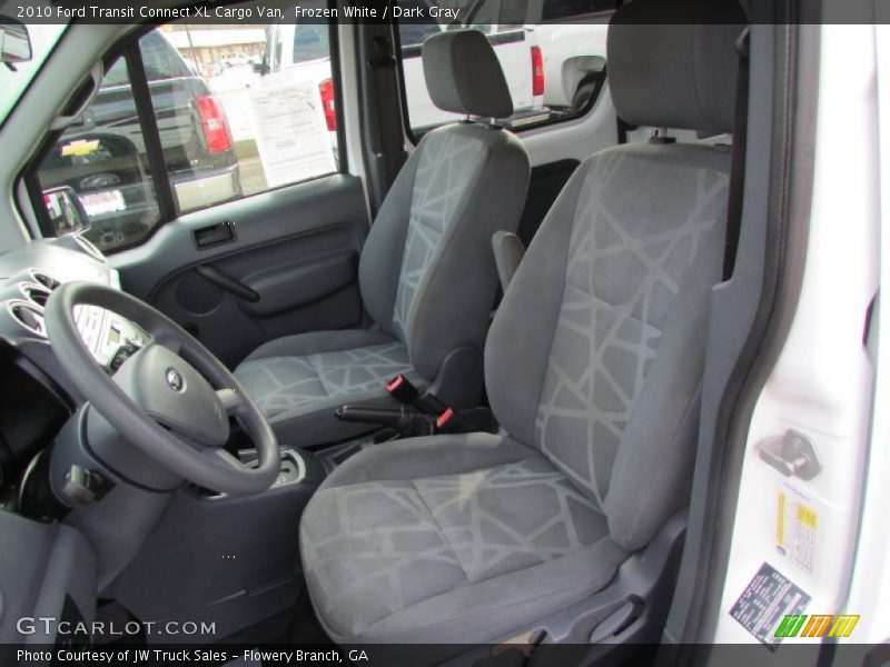 Frozen White / Dark Gray 2010 Ford Transit Connect XL Cargo Van