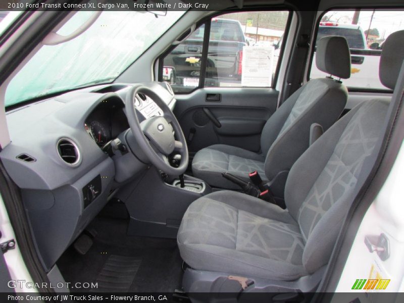 Frozen White / Dark Gray 2010 Ford Transit Connect XL Cargo Van