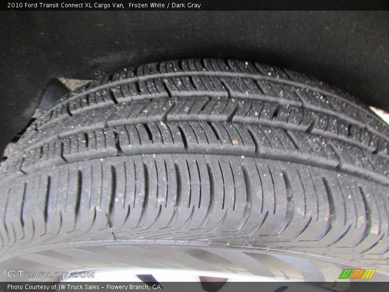 Frozen White / Dark Gray 2010 Ford Transit Connect XL Cargo Van