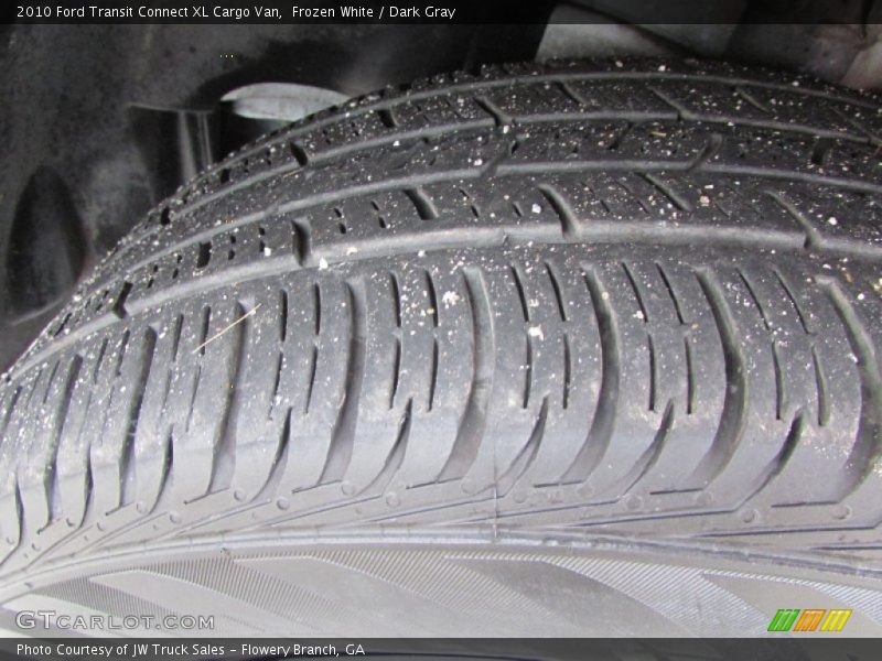 Frozen White / Dark Gray 2010 Ford Transit Connect XL Cargo Van