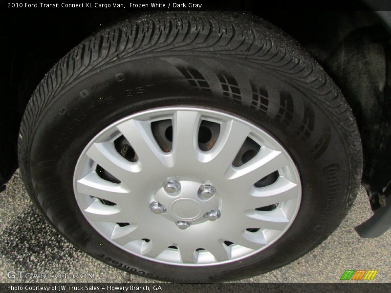 Frozen White / Dark Gray 2010 Ford Transit Connect XL Cargo Van