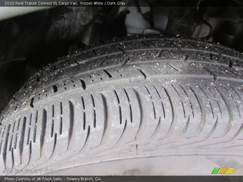 Frozen White / Dark Gray 2010 Ford Transit Connect XL Cargo Van