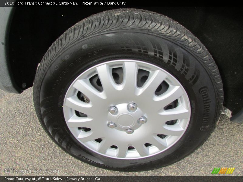 Frozen White / Dark Gray 2010 Ford Transit Connect XL Cargo Van
