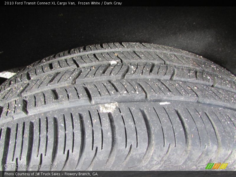 Frozen White / Dark Gray 2010 Ford Transit Connect XL Cargo Van