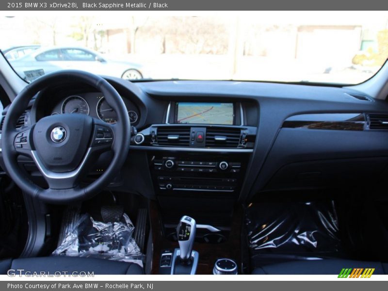 Black Sapphire Metallic / Black 2015 BMW X3 xDrive28i