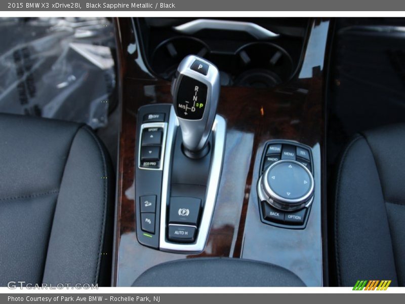 Black Sapphire Metallic / Black 2015 BMW X3 xDrive28i