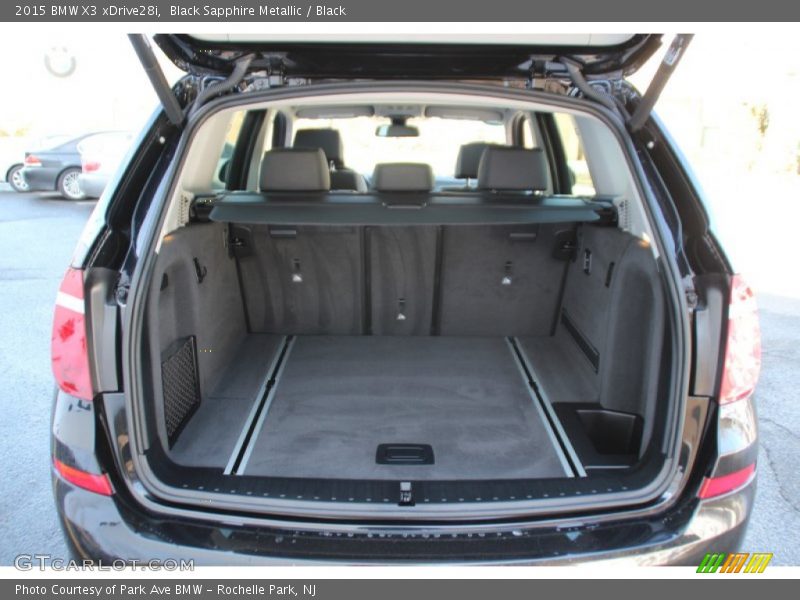 Black Sapphire Metallic / Black 2015 BMW X3 xDrive28i