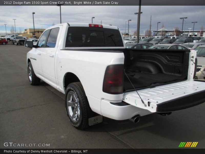 Bright White / Dark Slate Gray 2012 Dodge Ram 1500 Sport Crew Cab 4x4