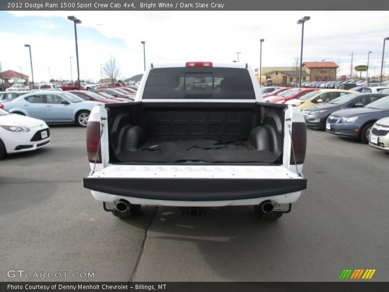 Bright White / Dark Slate Gray 2012 Dodge Ram 1500 Sport Crew Cab 4x4