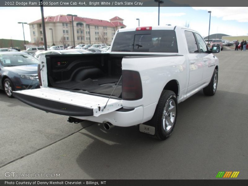 Bright White / Dark Slate Gray 2012 Dodge Ram 1500 Sport Crew Cab 4x4