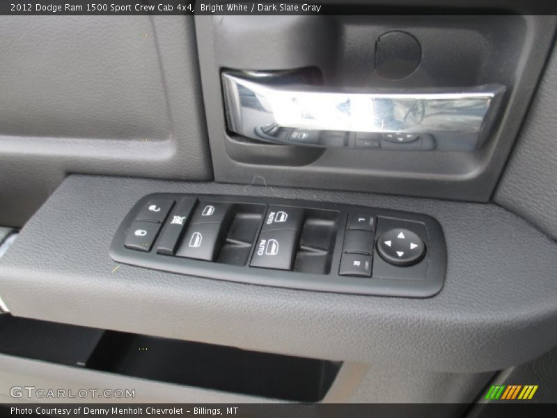 Bright White / Dark Slate Gray 2012 Dodge Ram 1500 Sport Crew Cab 4x4