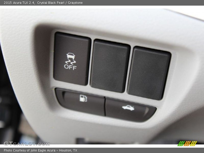 Crystal Black Pearl / Graystone 2015 Acura TLX 2.4