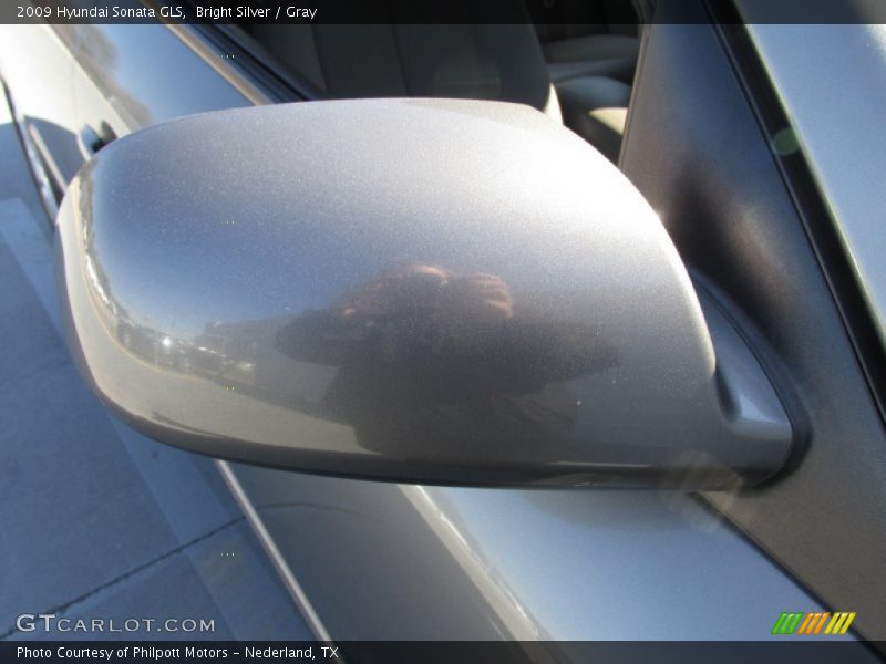 Bright Silver / Gray 2009 Hyundai Sonata GLS