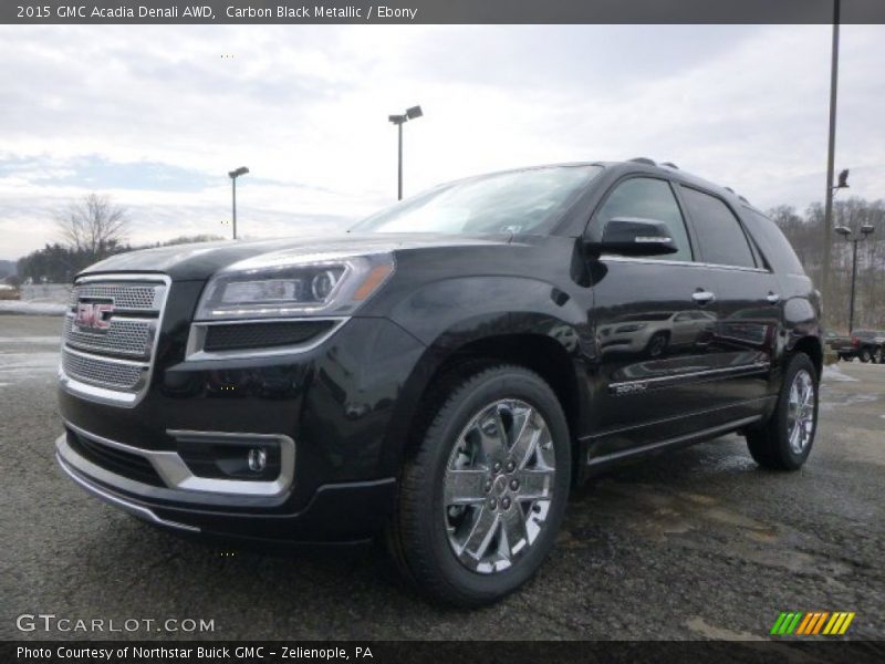 Carbon Black Metallic / Ebony 2015 GMC Acadia Denali AWD