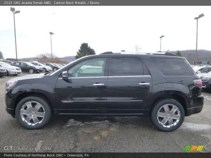 Carbon Black Metallic / Ebony 2015 GMC Acadia Denali AWD