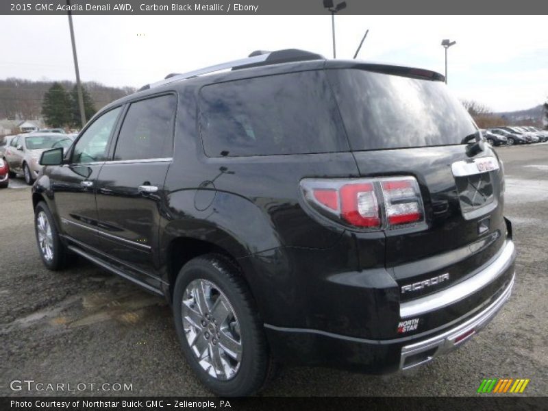 Carbon Black Metallic / Ebony 2015 GMC Acadia Denali AWD