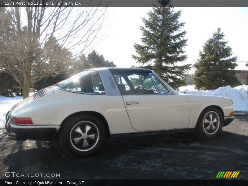 White / Black 1971 Porsche 911 E Targa