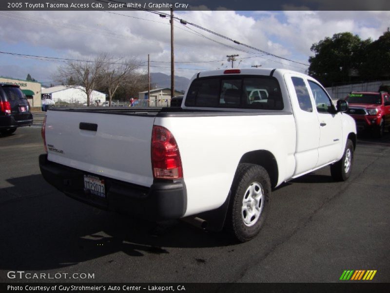 Super White / Graphite Gray 2005 Toyota Tacoma Access Cab