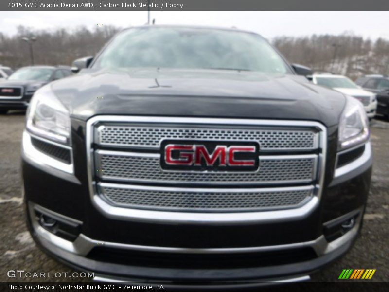Carbon Black Metallic / Ebony 2015 GMC Acadia Denali AWD