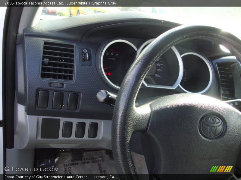 Super White / Graphite Gray 2005 Toyota Tacoma Access Cab