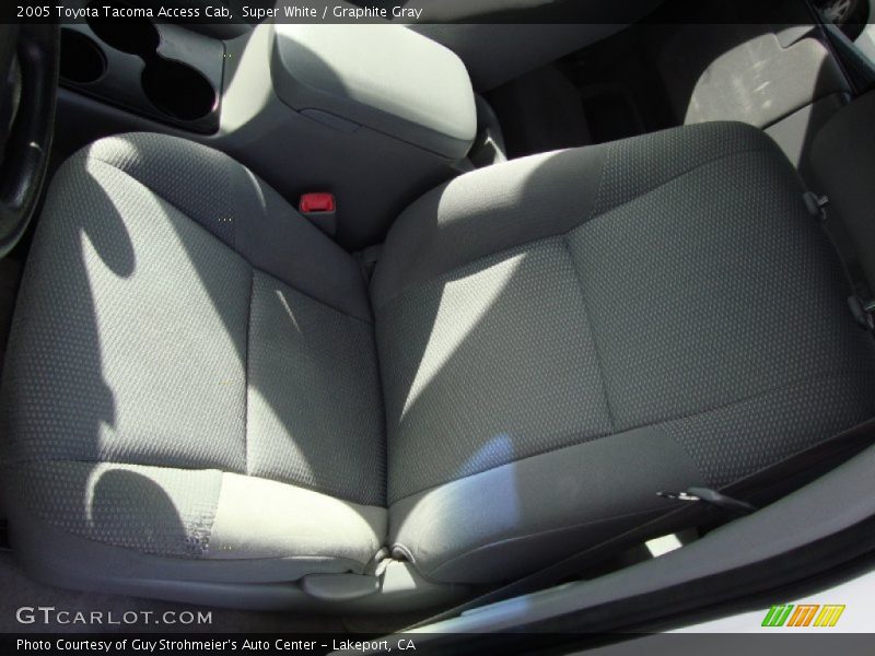 Super White / Graphite Gray 2005 Toyota Tacoma Access Cab