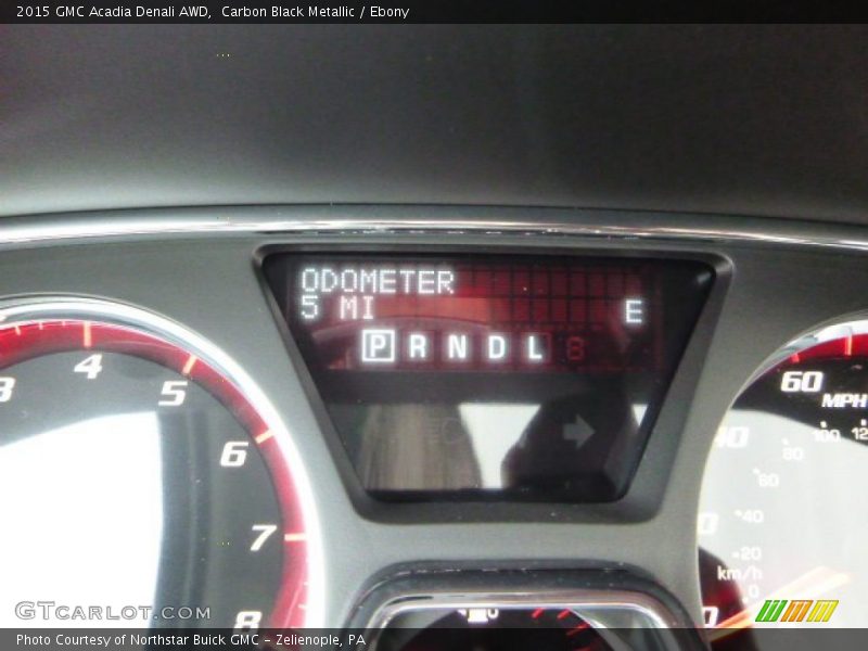 Carbon Black Metallic / Ebony 2015 GMC Acadia Denali AWD