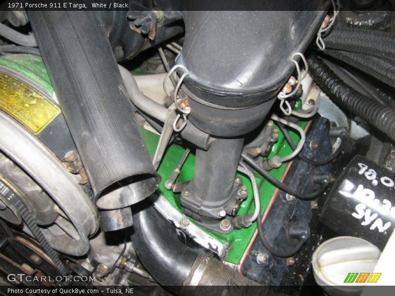 White / Black 1971 Porsche 911 E Targa